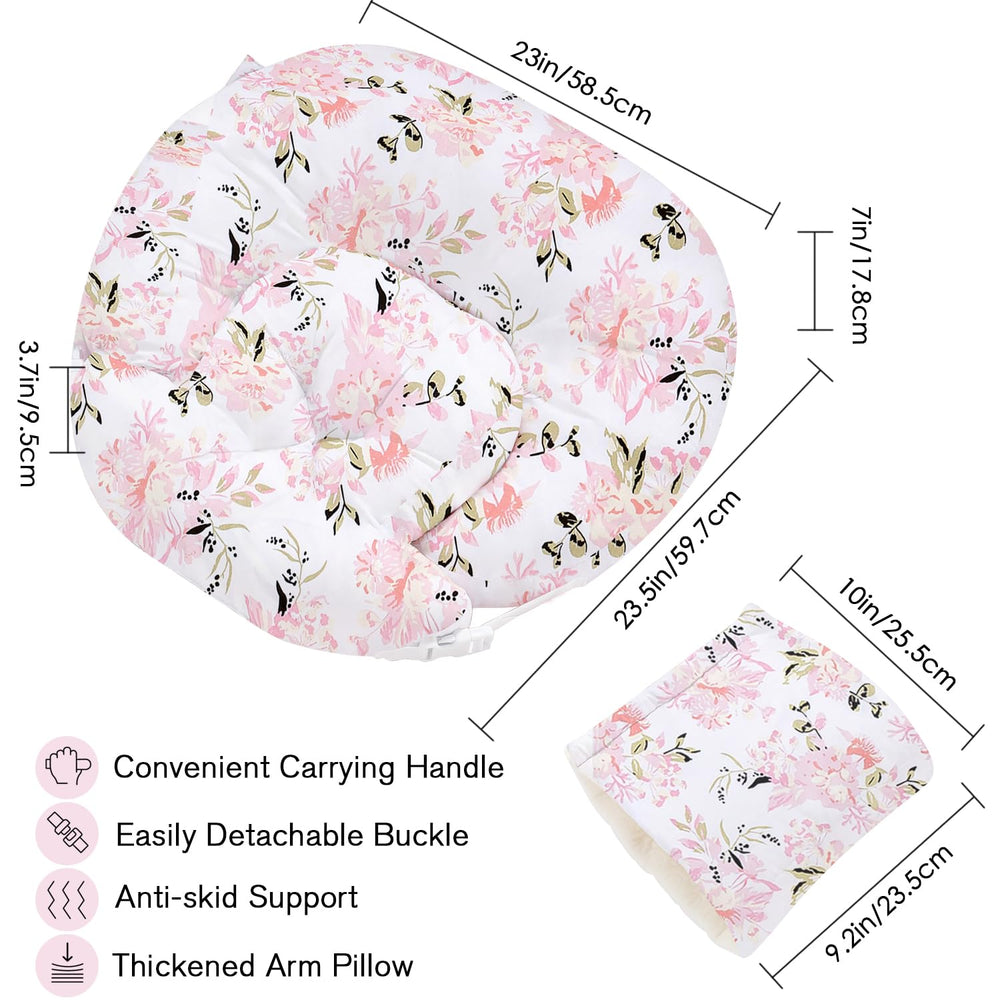 Detachable buckle enables quick transfer between feeding positions
