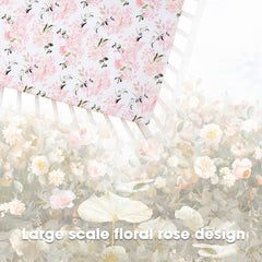 Little Grape Land eight-inch pocket crib sheet ensures secure fit.