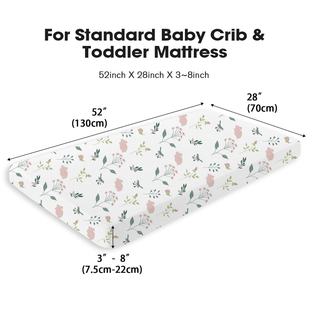 Little Grape Land gift-ready crib sheets — ideal baby shower or registry present