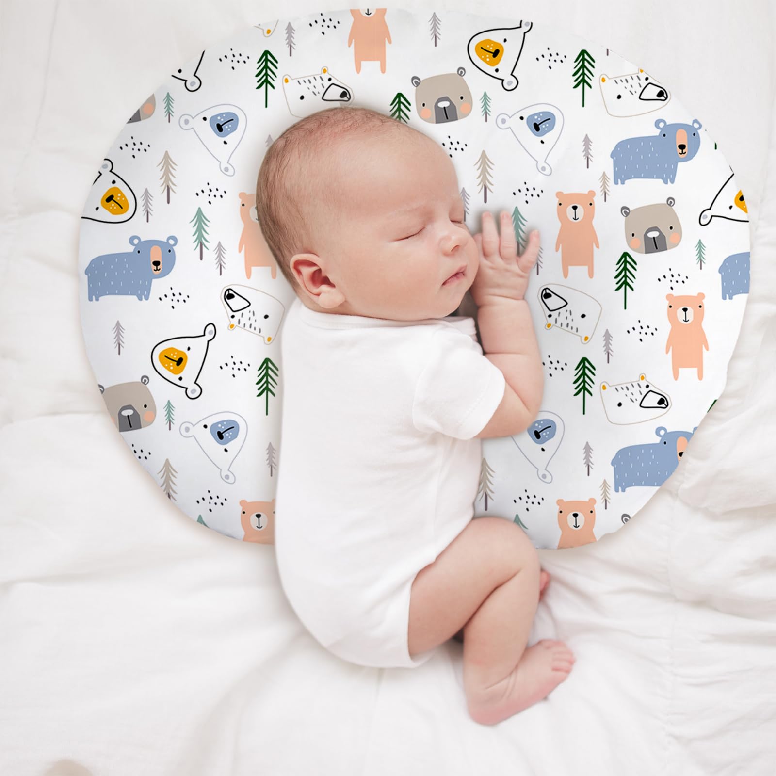 Little Grape Land nursing pillow cover machine washable—durable and fade-resistant.