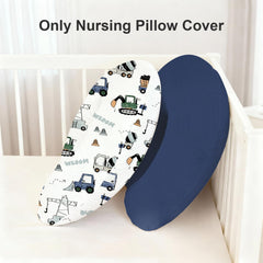 Little Grape Land nursing pillow cover soft fabric texture, gentle on skin during feeds.
