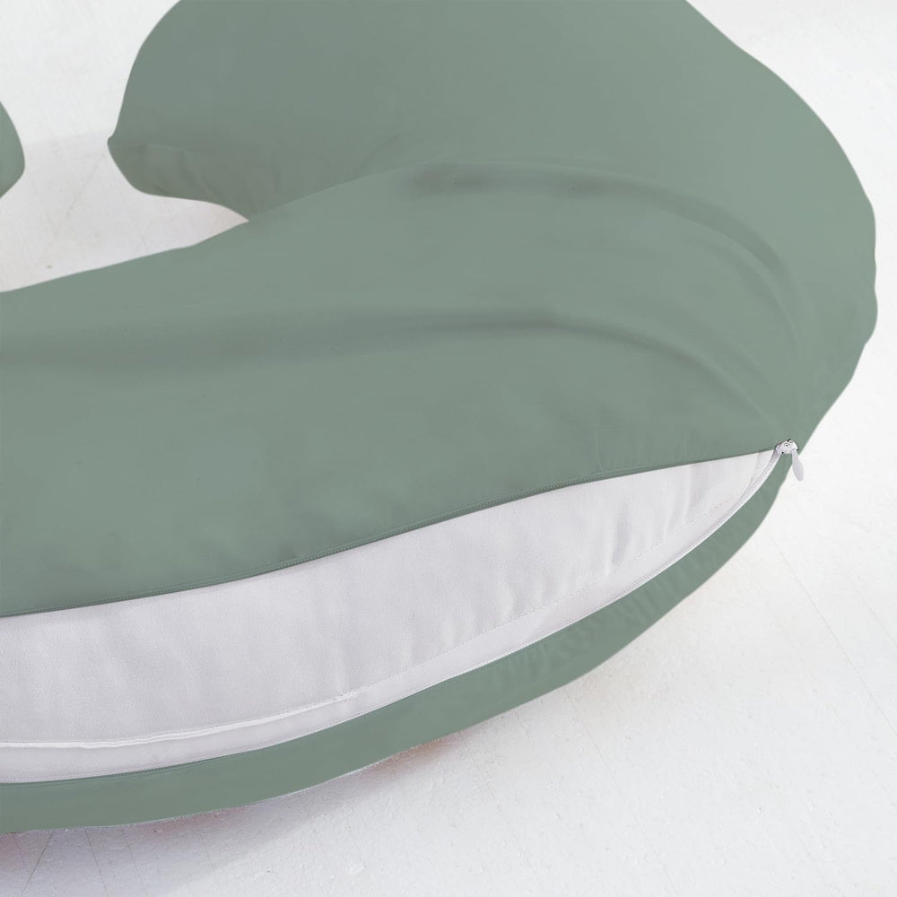 Little Grape Land nursing pillow covers machine-washable label illustration for quick care