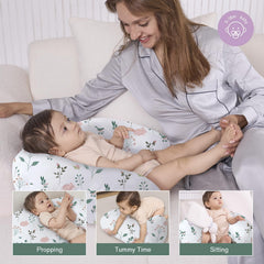 Little Grape Land nursing pillow firmer high-loft support for closer feeding