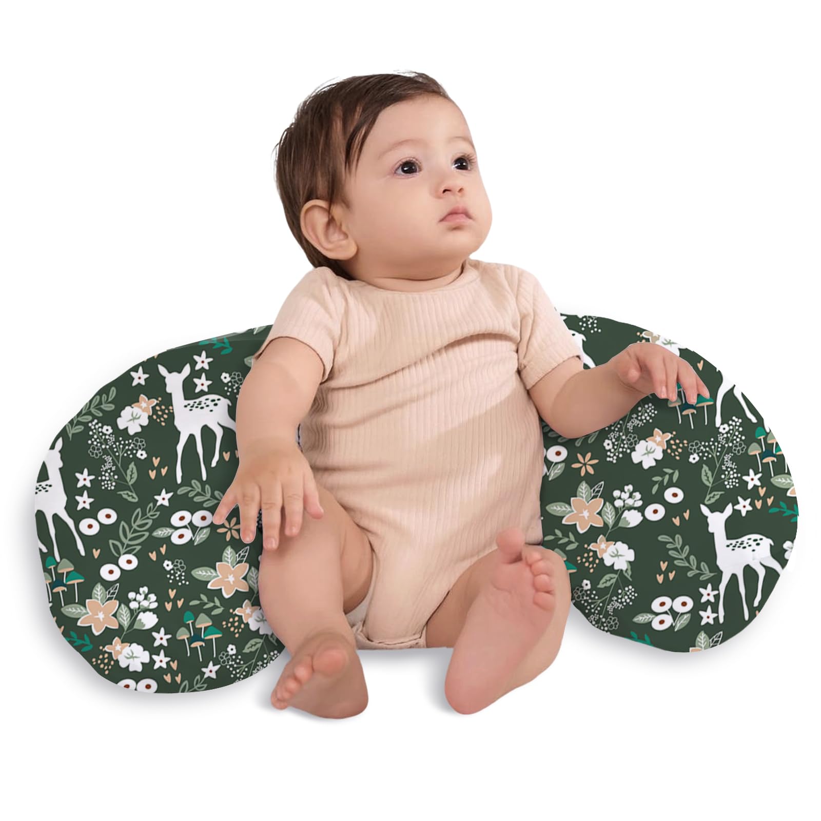Little Grape Land nursing pillow cover texture for cozy feeding sessions