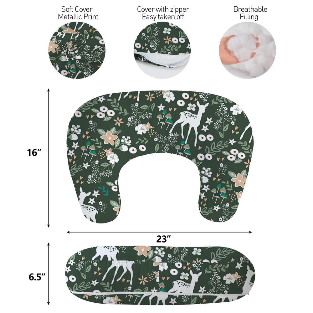 Little Grape Land nursing pillow tummy-time use supports supervised play