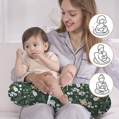 Little Grape Land nursing pillow wide cushion area improves feeding stability