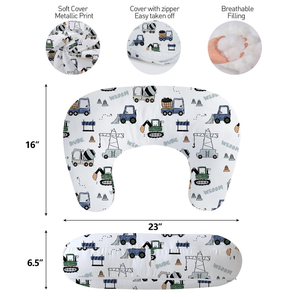 Little Grape Land nursing pillow machine-washable cover for quick care