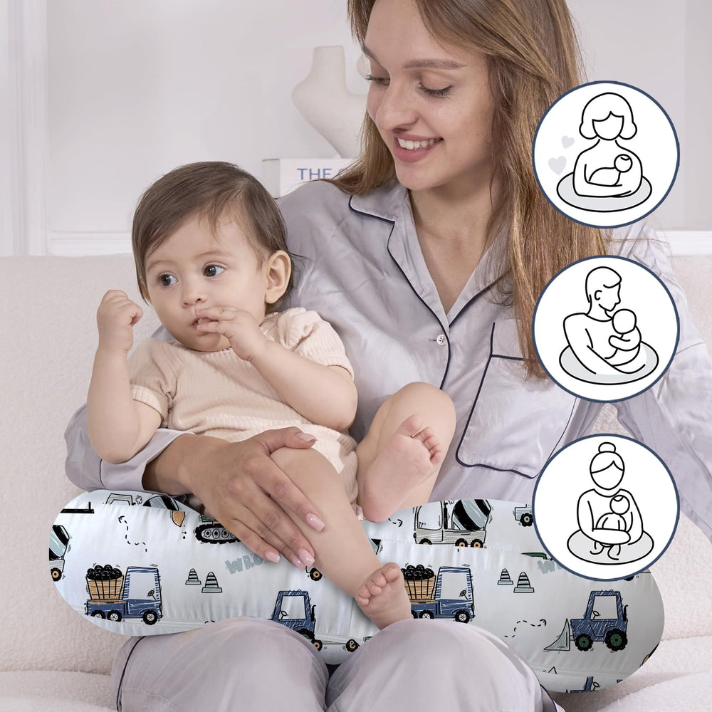 Little Grape Land nursing pillow multiuse for propping and tummy time