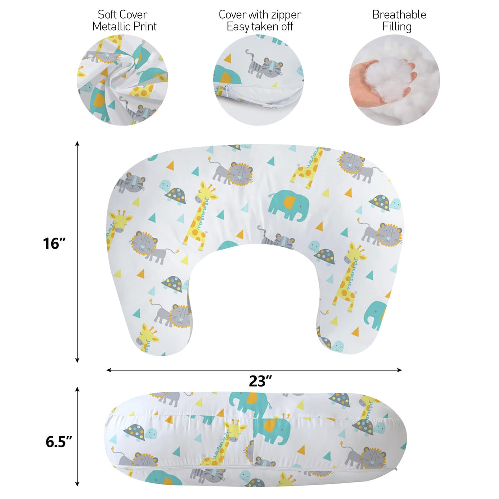 Little Grape Land nursing pillow removable cover promotes easy machine washing