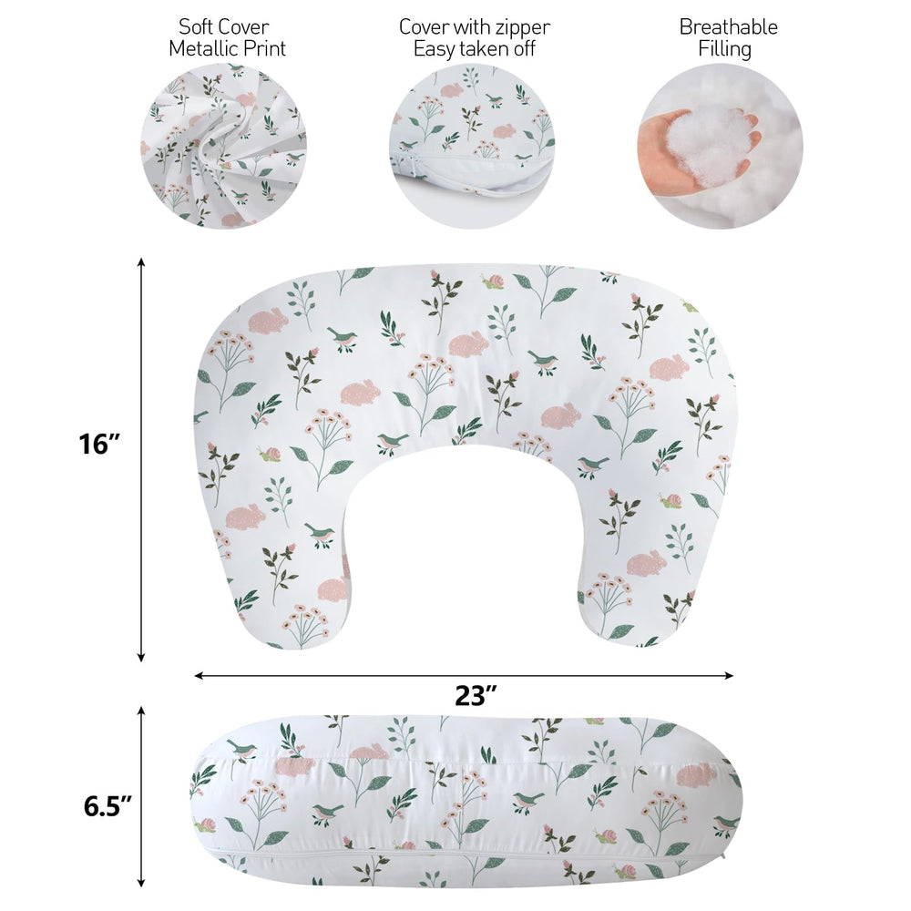 Little Grape Land nursing pillow removable cover for easy washing
