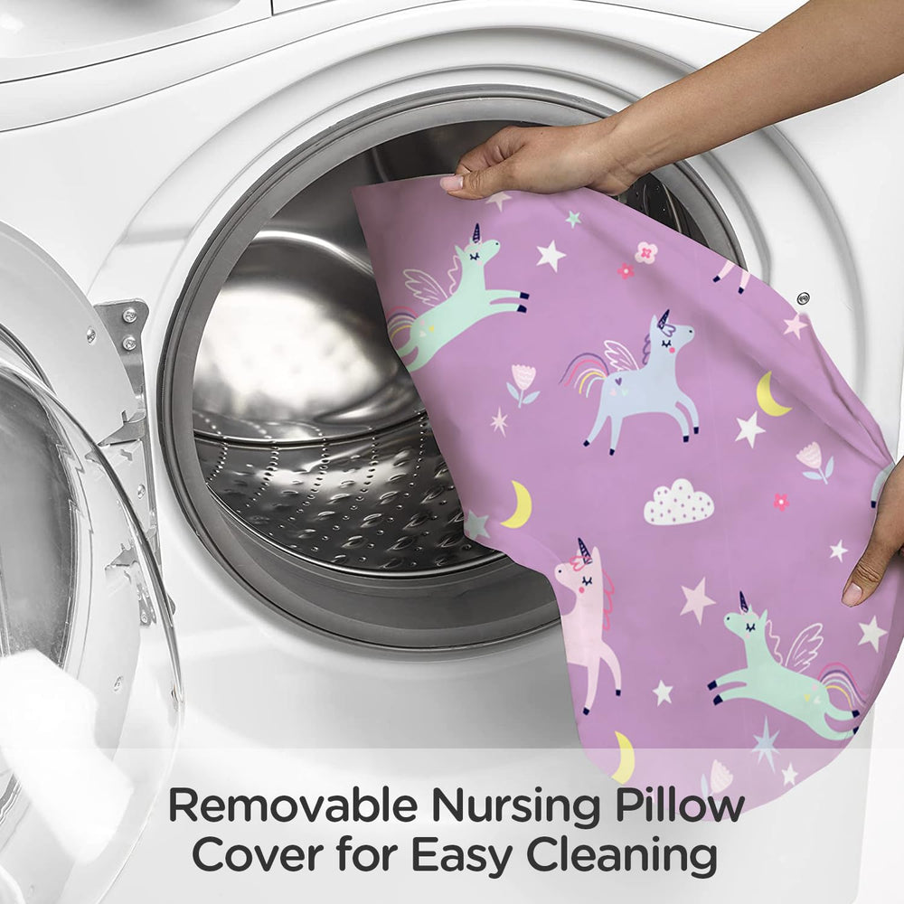 Little Grape Land vacuum-packed packaging makes gifting the unicorn pillow simple.