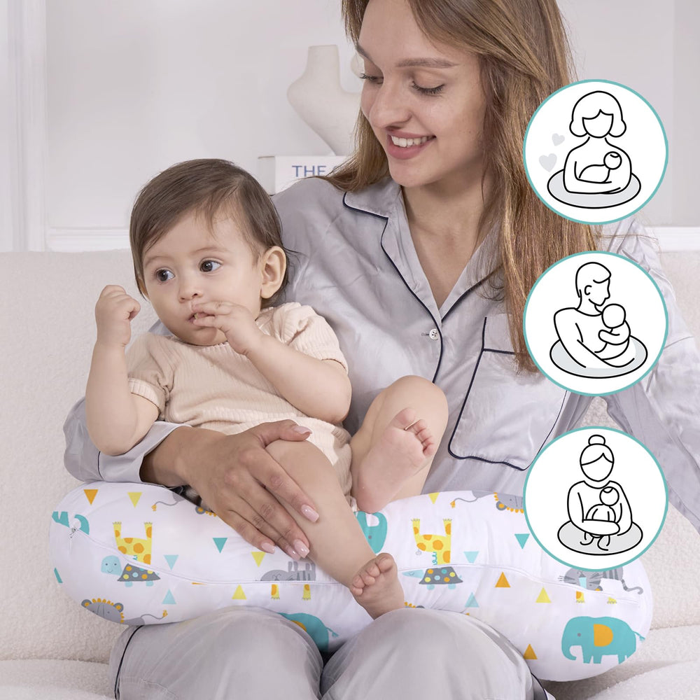 Little Grape Land nursing pillow arrives vacuum-packed, gift-ready for caregivers.