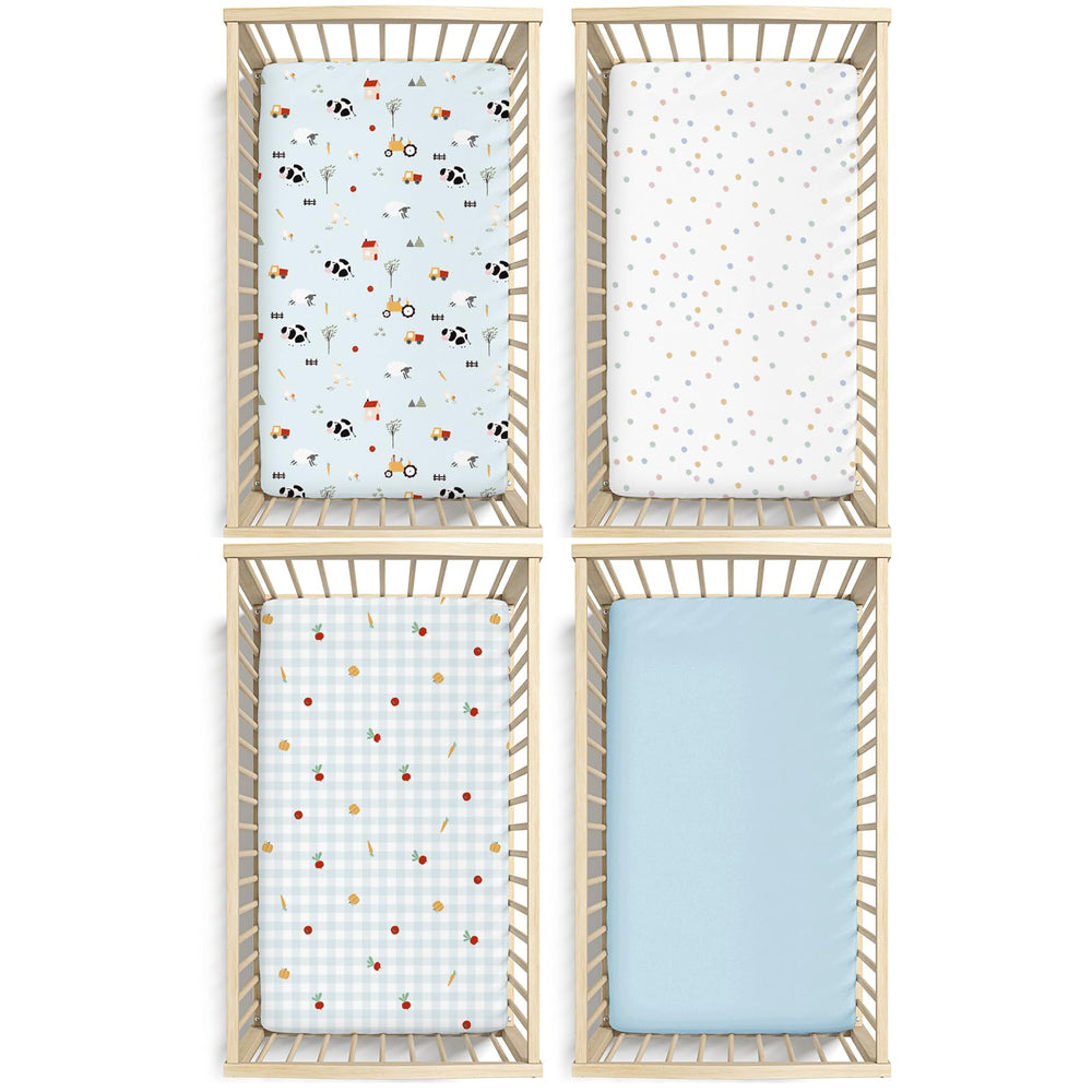 Little Grape Land easy-care sheets stay vibrant after machine washing and daily use