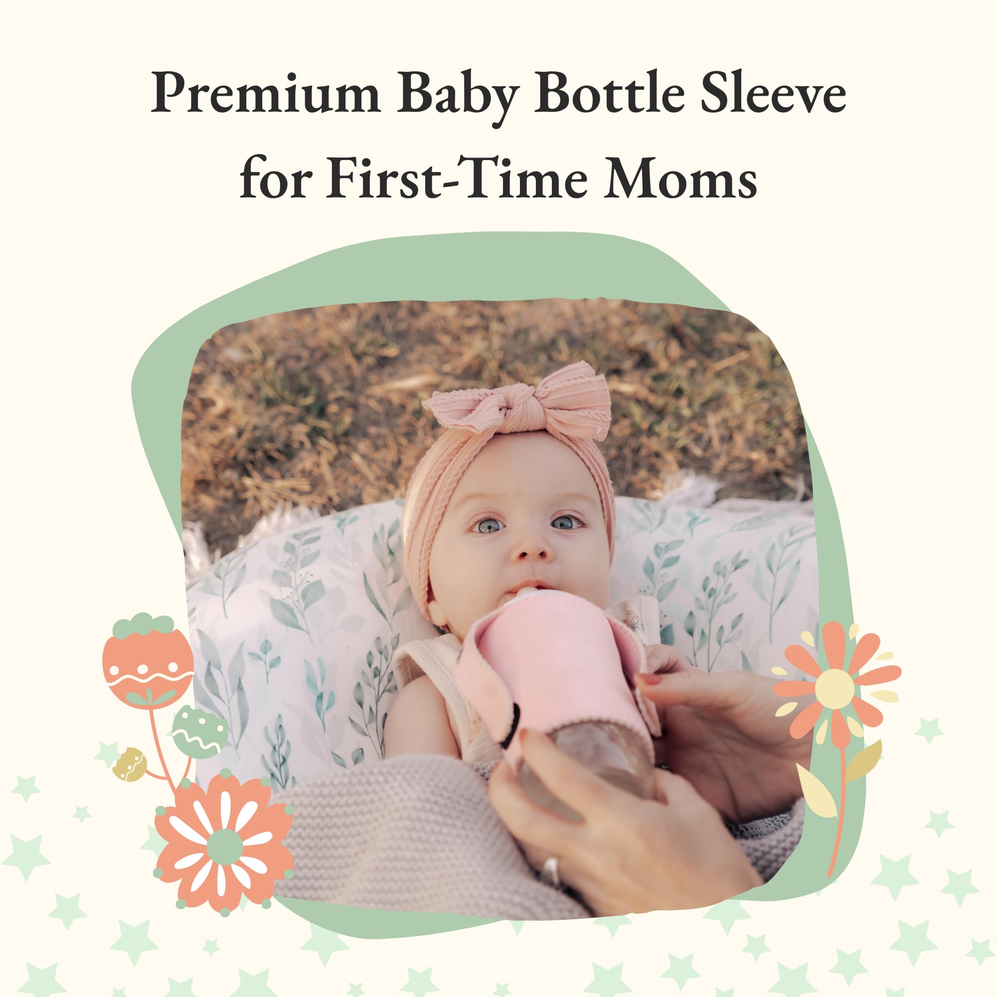 Pebble grey Little Gripsters color complements any bottle