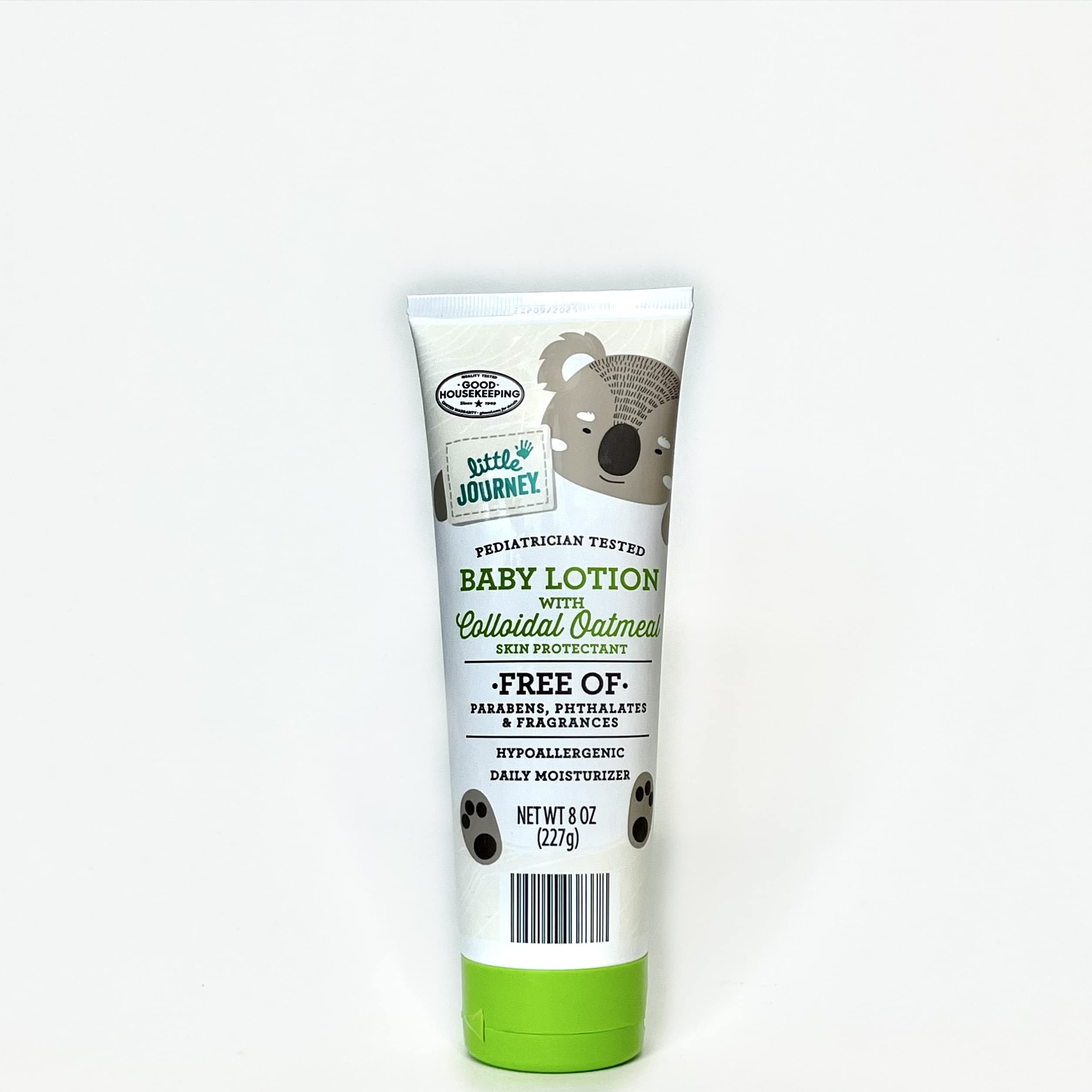 Little Journey baby lotion bottle for gentle daily moisture on delicate skin.