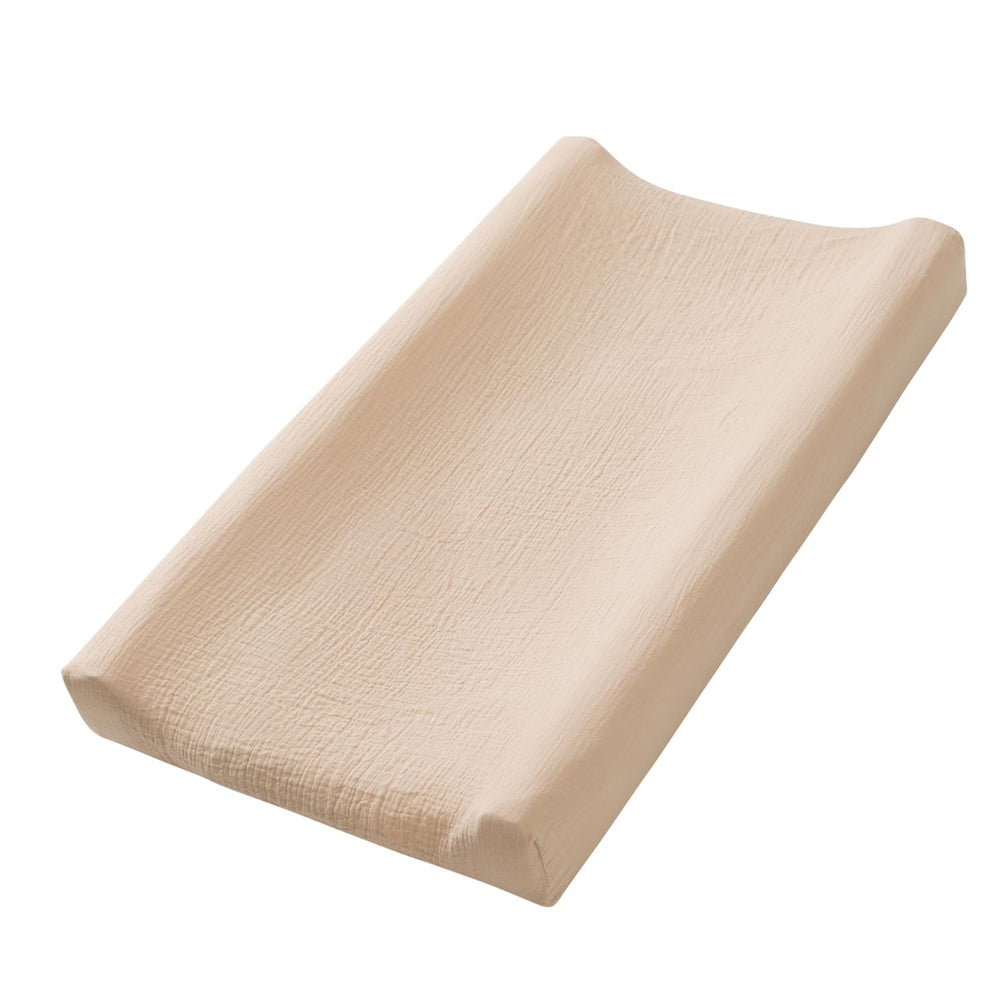 Little Jump cover fits changing pads up to 32 by 16 by 4 inches with five inch pocket.