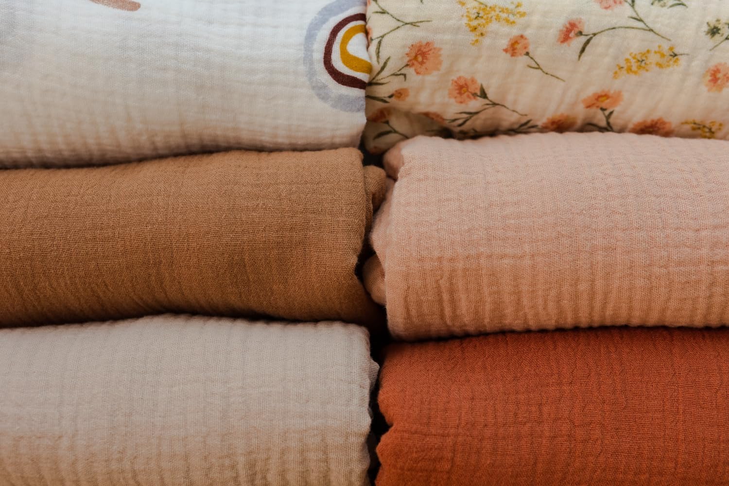 Little Jump muslin blanket nursing-cover use suggests practical versatility for feeding moments.
