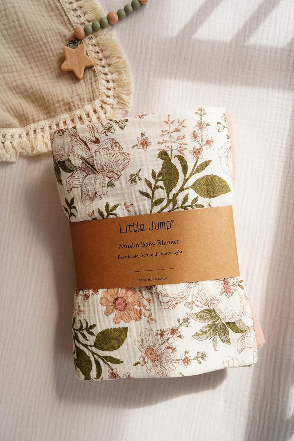 Little Jump soft-touch newborn skin; cozy comforting feel.
