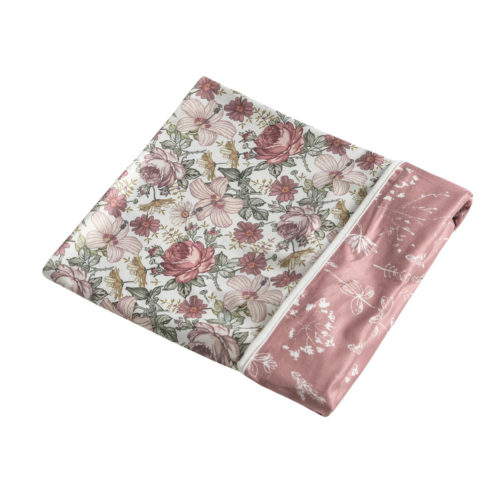 Little Jump soft Western Wild Flowers pattern on cozy surface.
