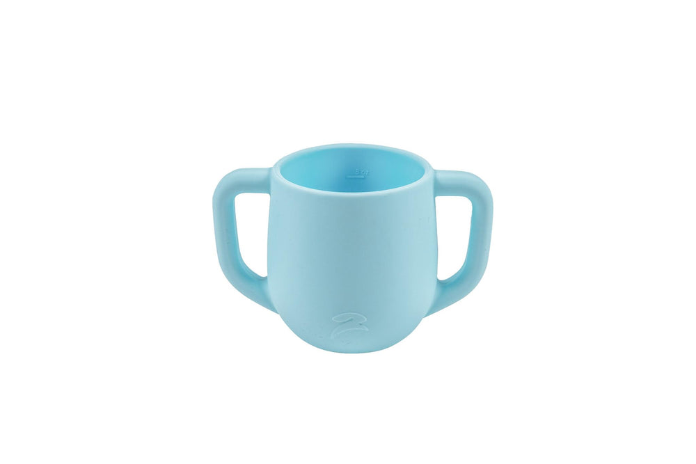 Little Leaps 3-in-1 training cup sky blue open cup for confident sipping transition