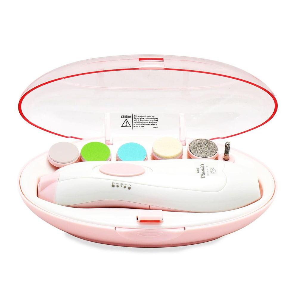 Little Martin’s Drawer baby nail trimmer with front light for safe trimmed nails in low light