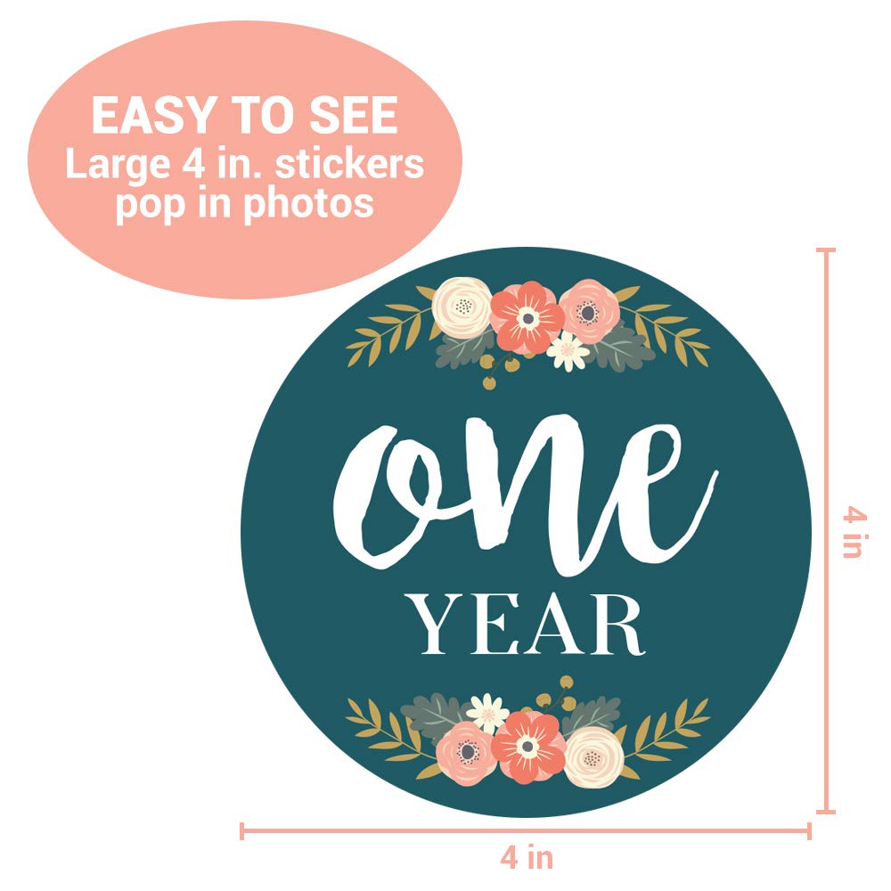 Little Moments floral designs feature watercolor illustrations for baby milestones.