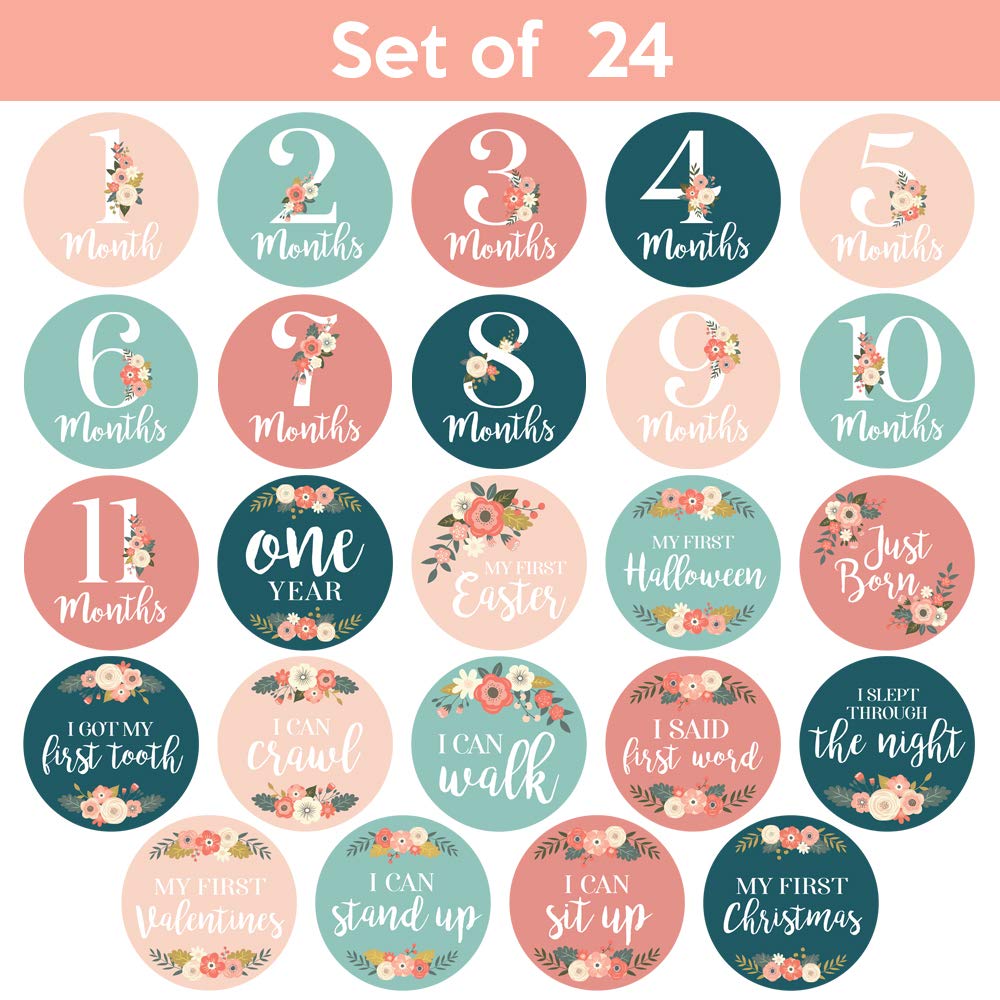 Little Moments gift box packaging makes a ready-to-gift milestone set.