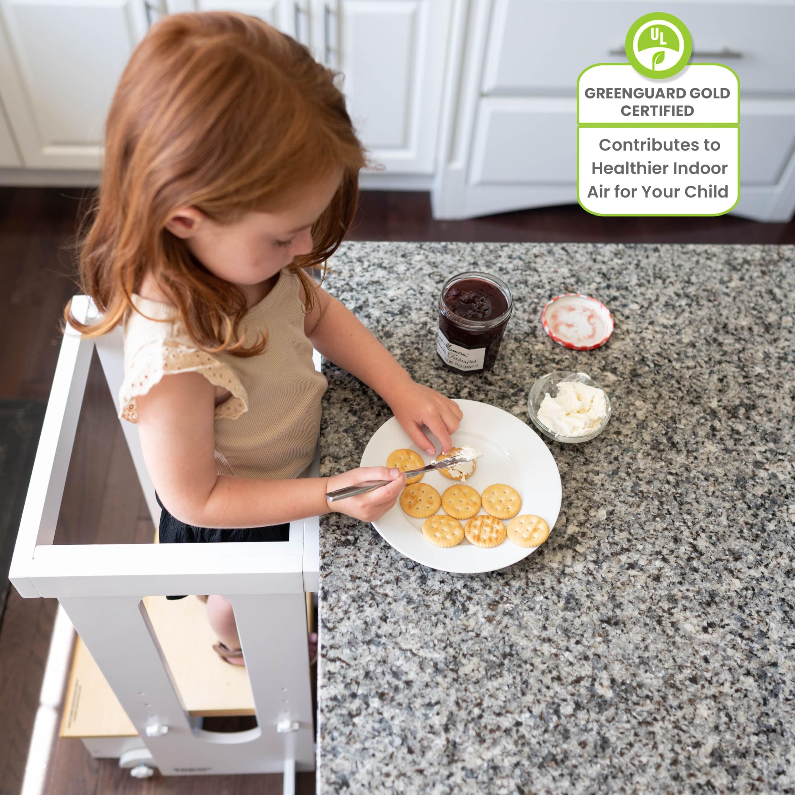 Little Partners Greenguard Gold and FSC-certified design reassures families about materials.