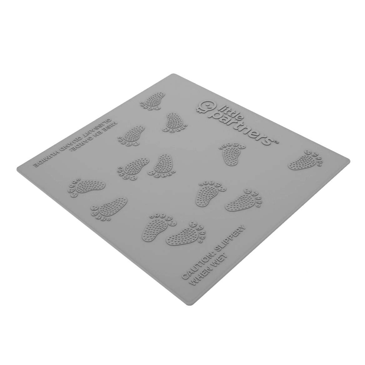 Little Partners silicone mat covers the Learning Tower platform for spill protection