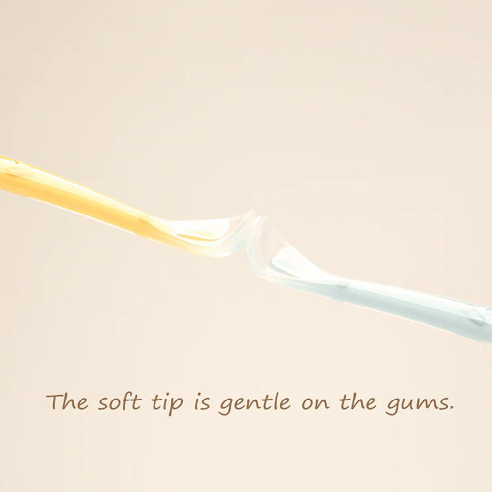 Little Rawr top-rack dishwasher-safe spoons simplify post-meal cleanup for busy families.