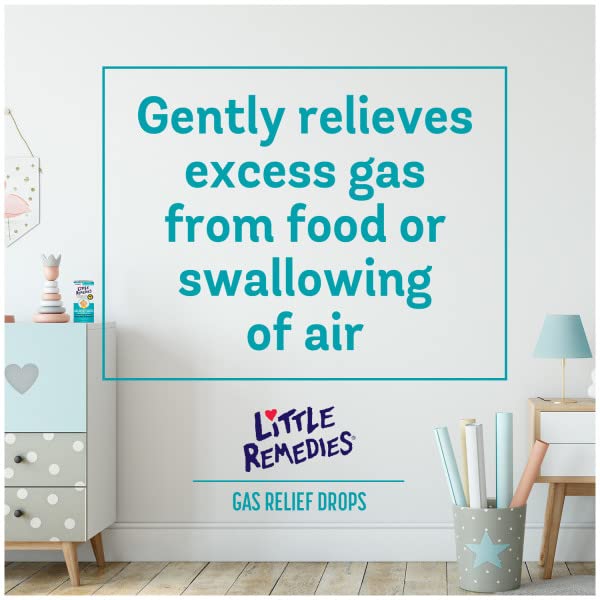 Little Remedies Gas Relief Drops 3-pack provides portable tummy comfort