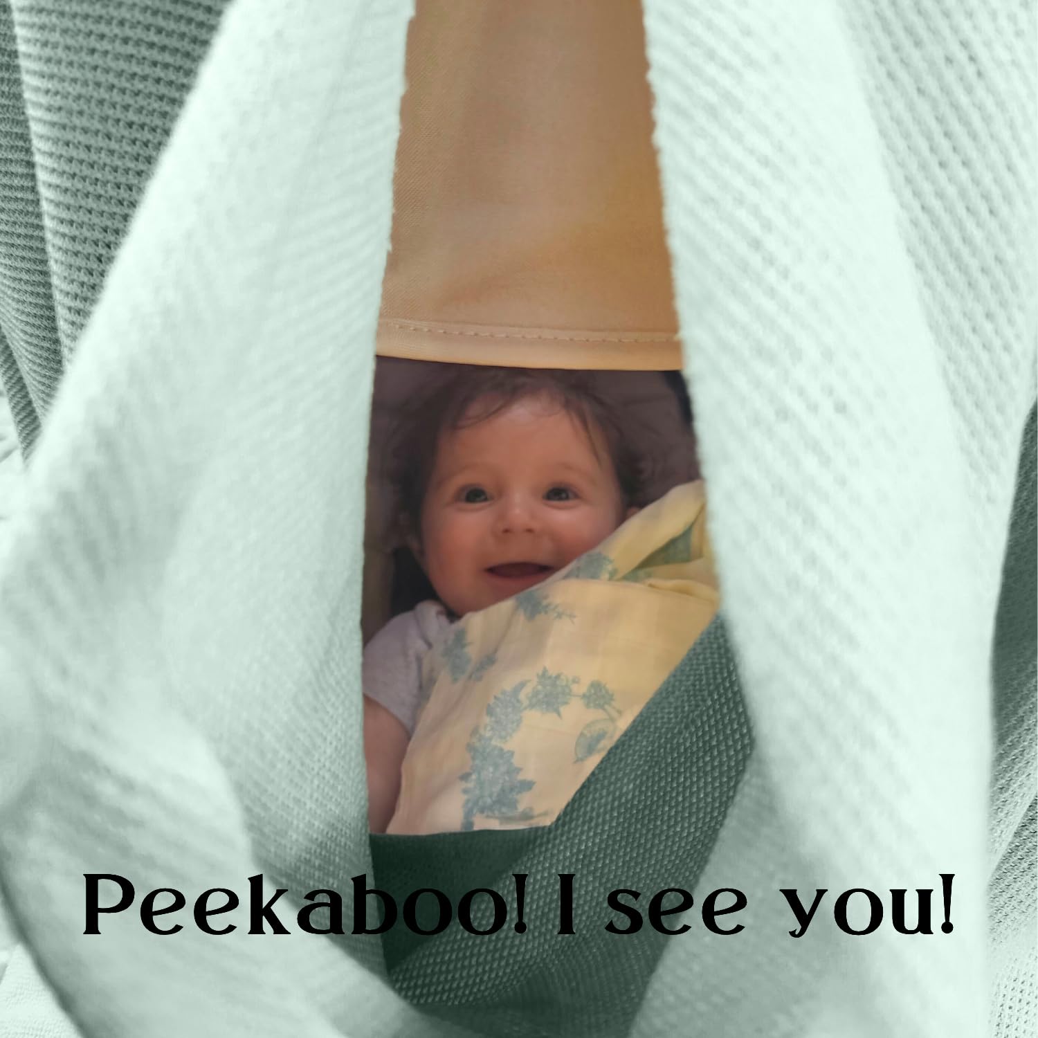 Little Rou Peekaboo nursing cover sage pumping-cover for convenient feeding moments