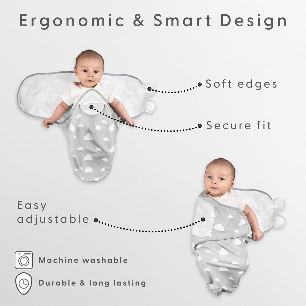 Little Seeds swaddle packaging gift-set display suggests perfect baby shower gift