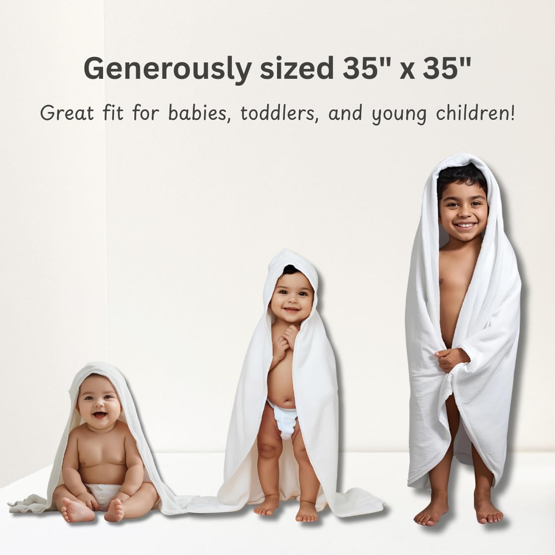 Little Shoots Baby Co bamboo-viscose fabric closeup emphasizes smooth, skin-friendly material.