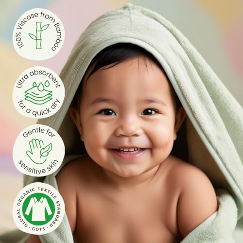 Little Shoots Baby Co washcloth set absorbent closeup highlights quick-dry performance.