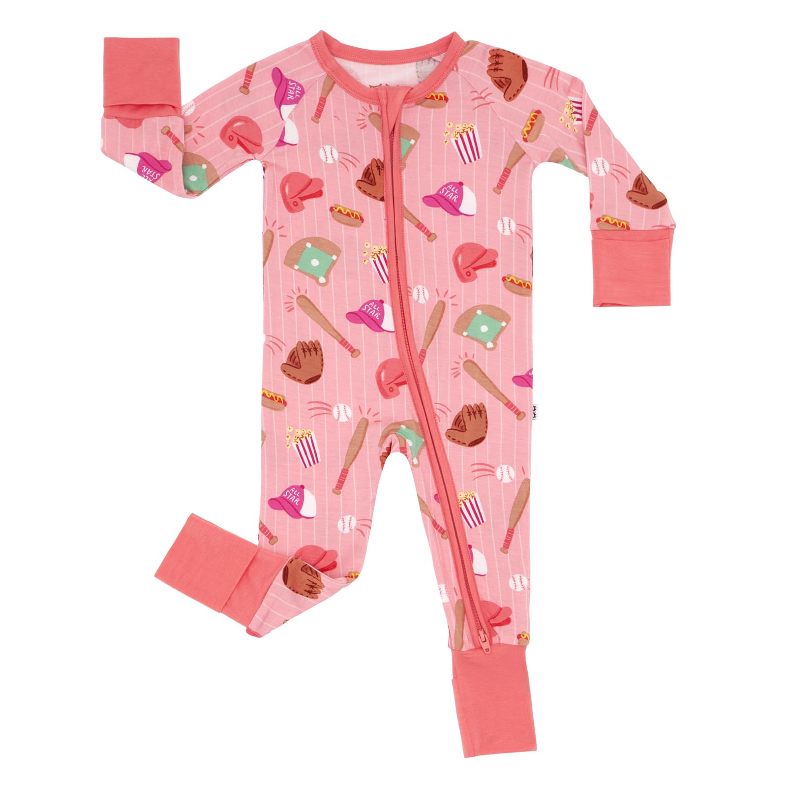 Little Sleepies Pajamas Lunaluxe closeup showing buttery softness for sensitive skin