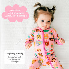 Little Sleepies preemie fold-over mittens prevent scratching and add warmth