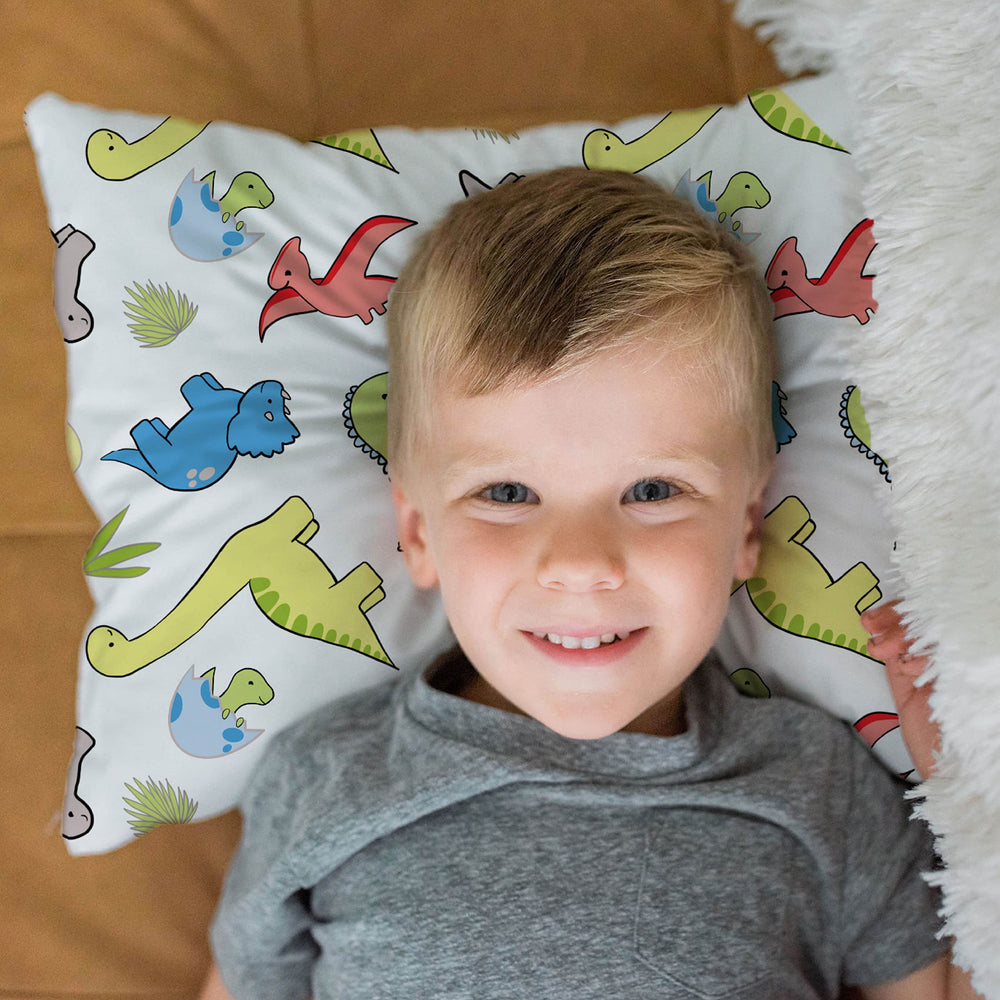 Little Sleepy Head 16x22 youth pillow cover is durable and easy to wash.