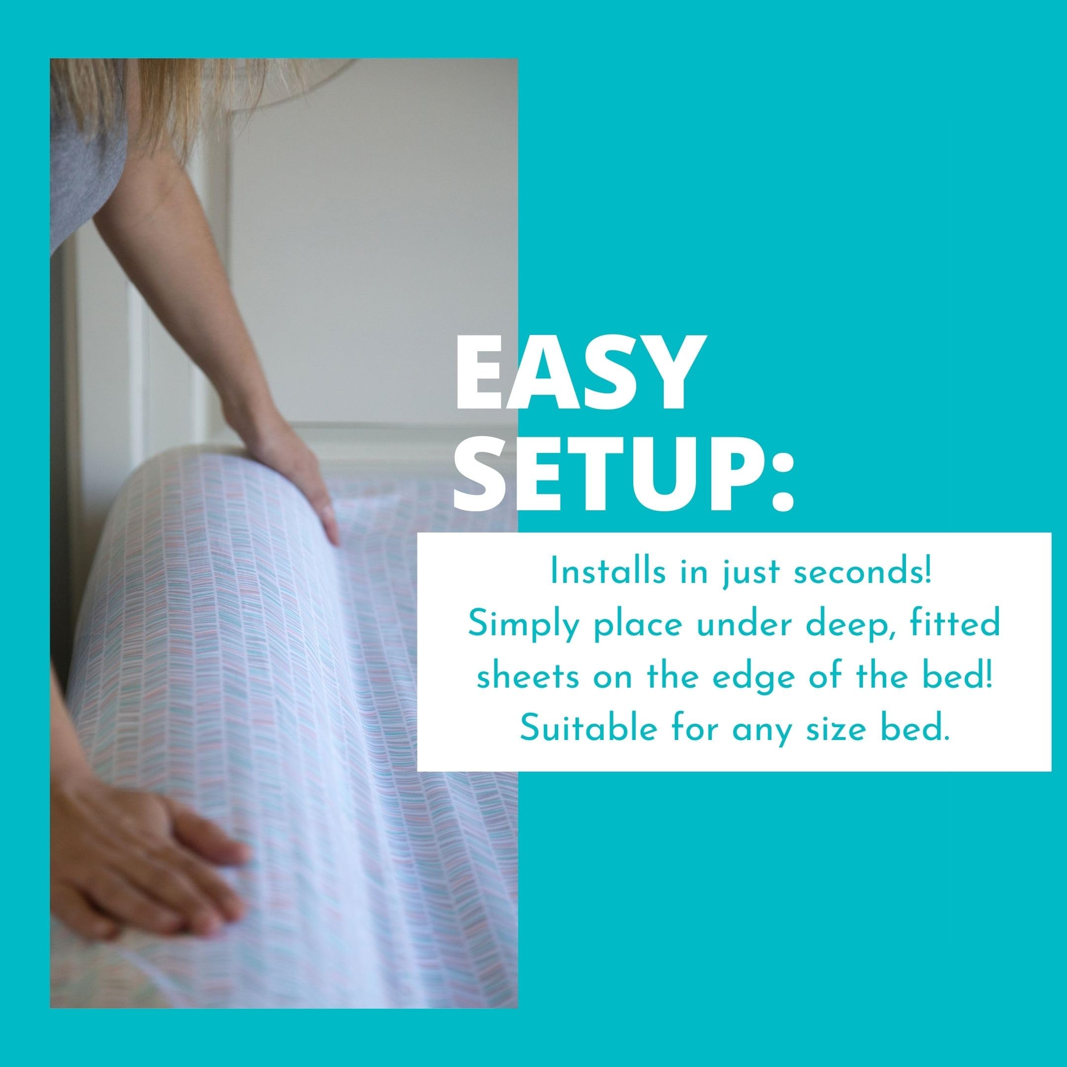 Little Sleepy Head bumper anchored securely for a stable night’s rest.