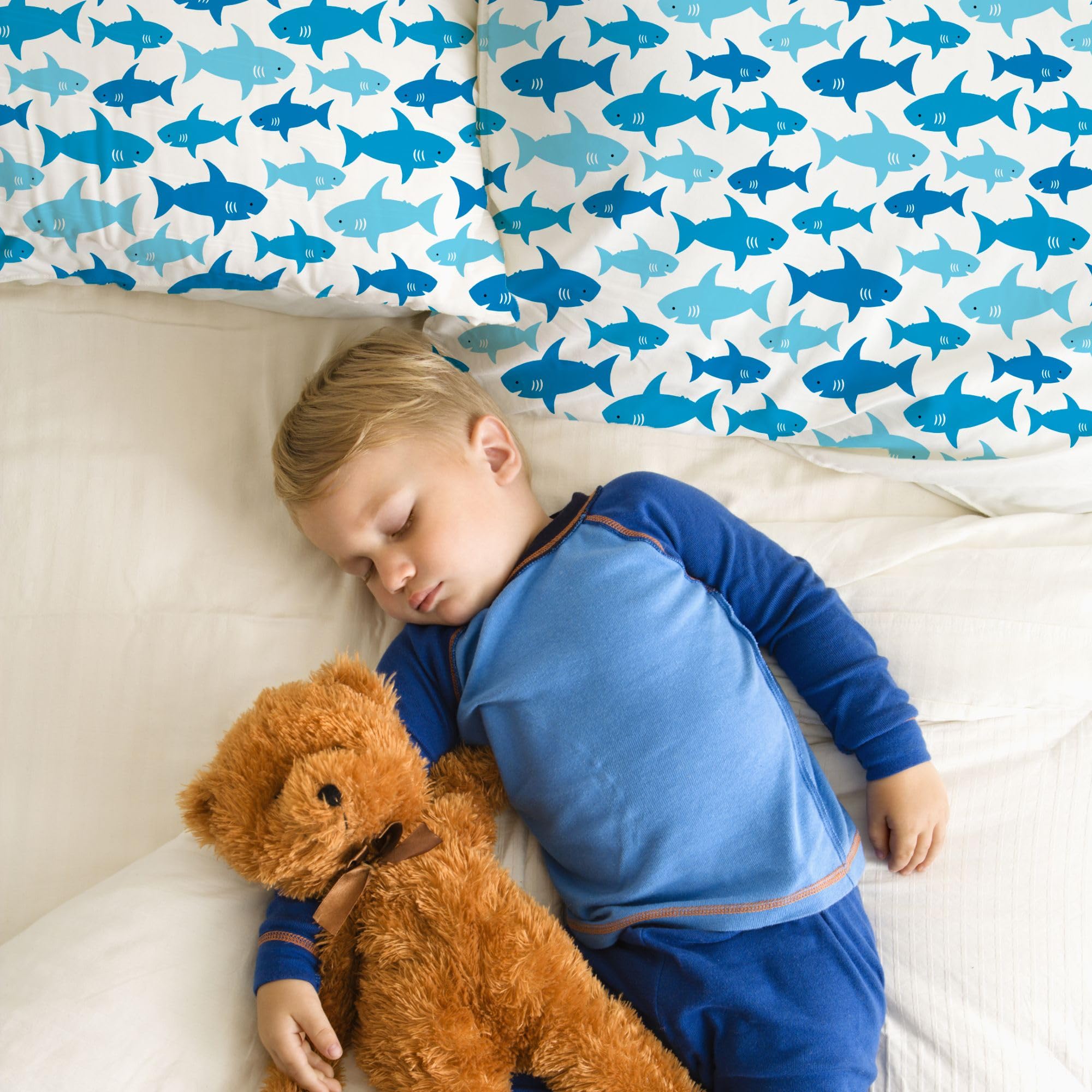 Little Sleepy Head pillow shown in a bedtime/naptime setup for routines