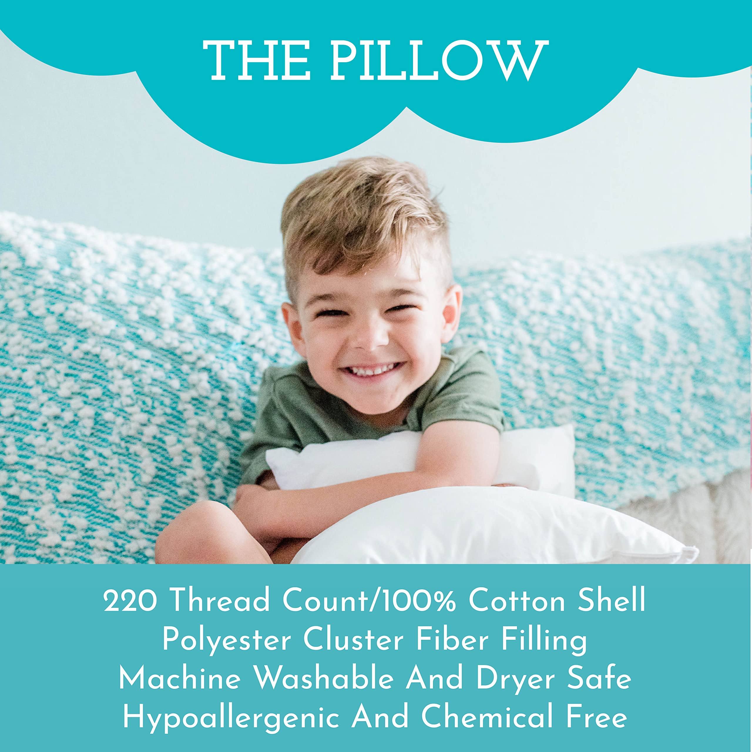 Little Sleepy Head cotton shell close-up highlighting soft, breathable fabric.