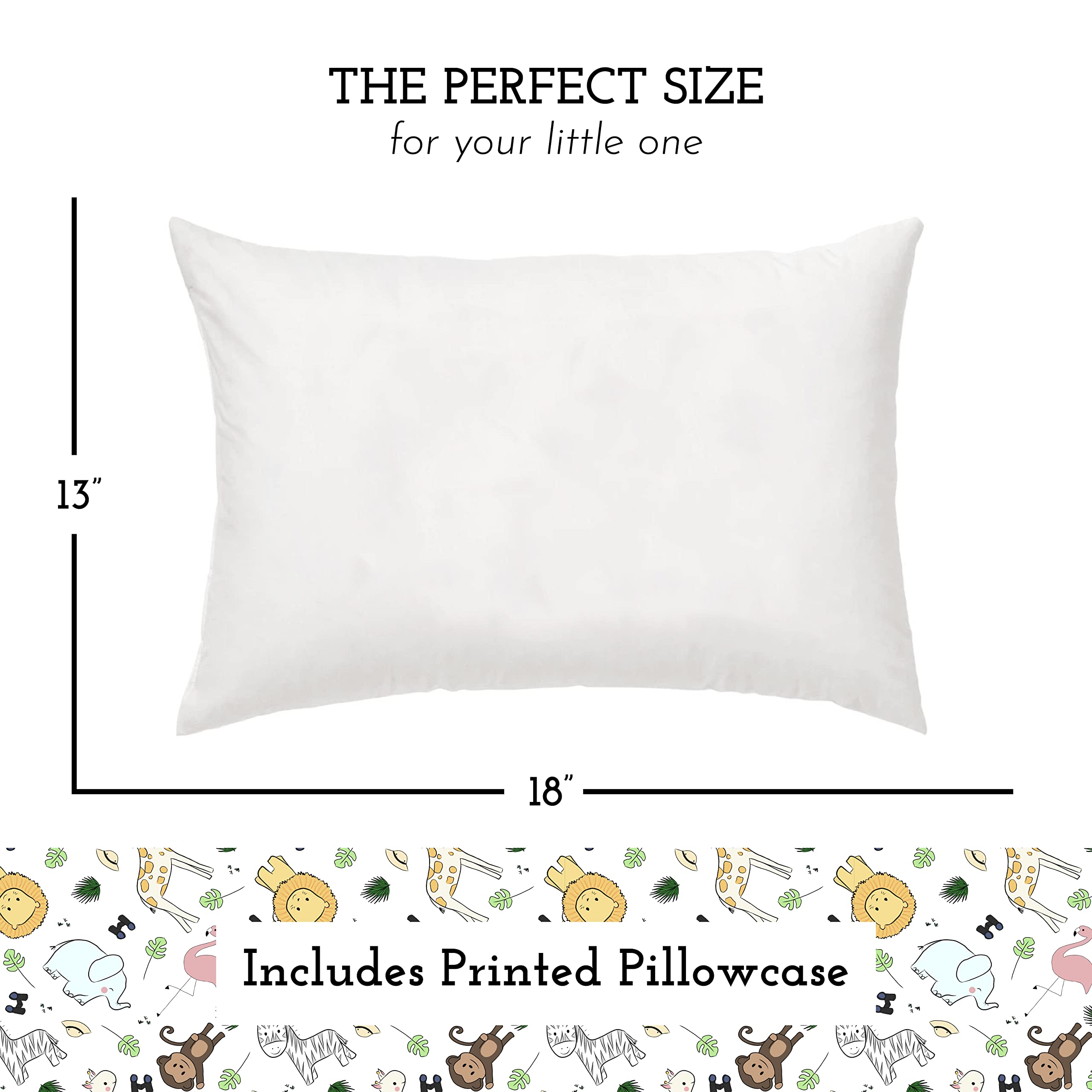 Little Sleepy Head ergonomic neck-support pillow supports growing kids during bedtime.