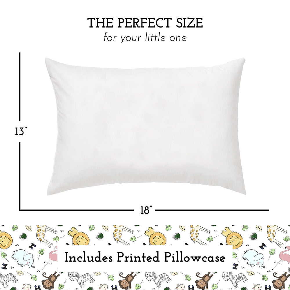 Little Sleepy Head ergonomic neck-support pillow supports growing kids during bedtime.