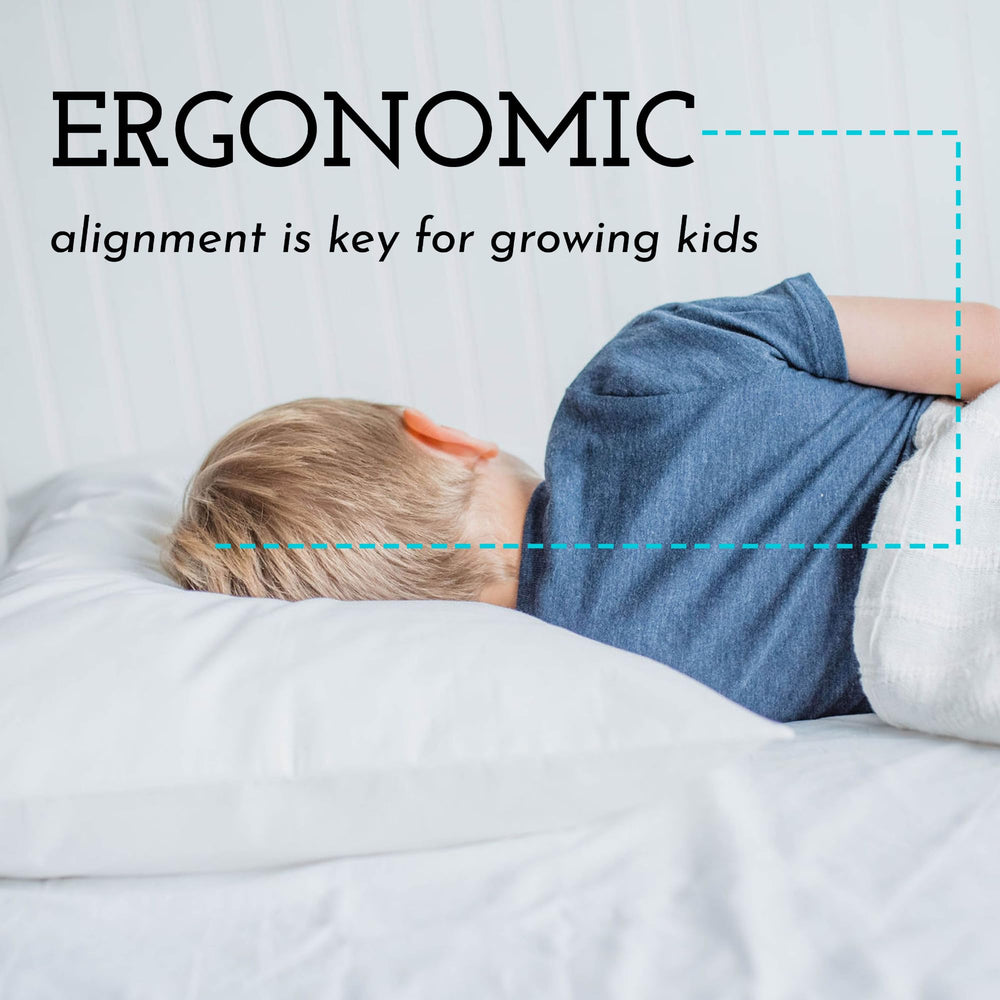 Little Sleepy Head ergonomic-neck-support design promotes healthy alignment during sleep