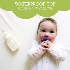 Little Sleepy Head non-slip back keeps topper in place at night