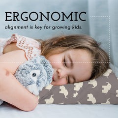 Little Sleepy Head pillow uses OEKO-TEX certified materials for safety and durability