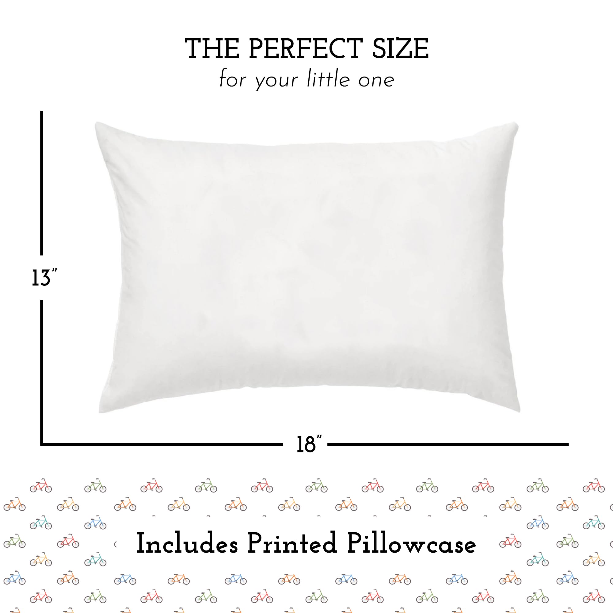 Little Sleepy Head pillowcase 100% cotton softens after every wash.