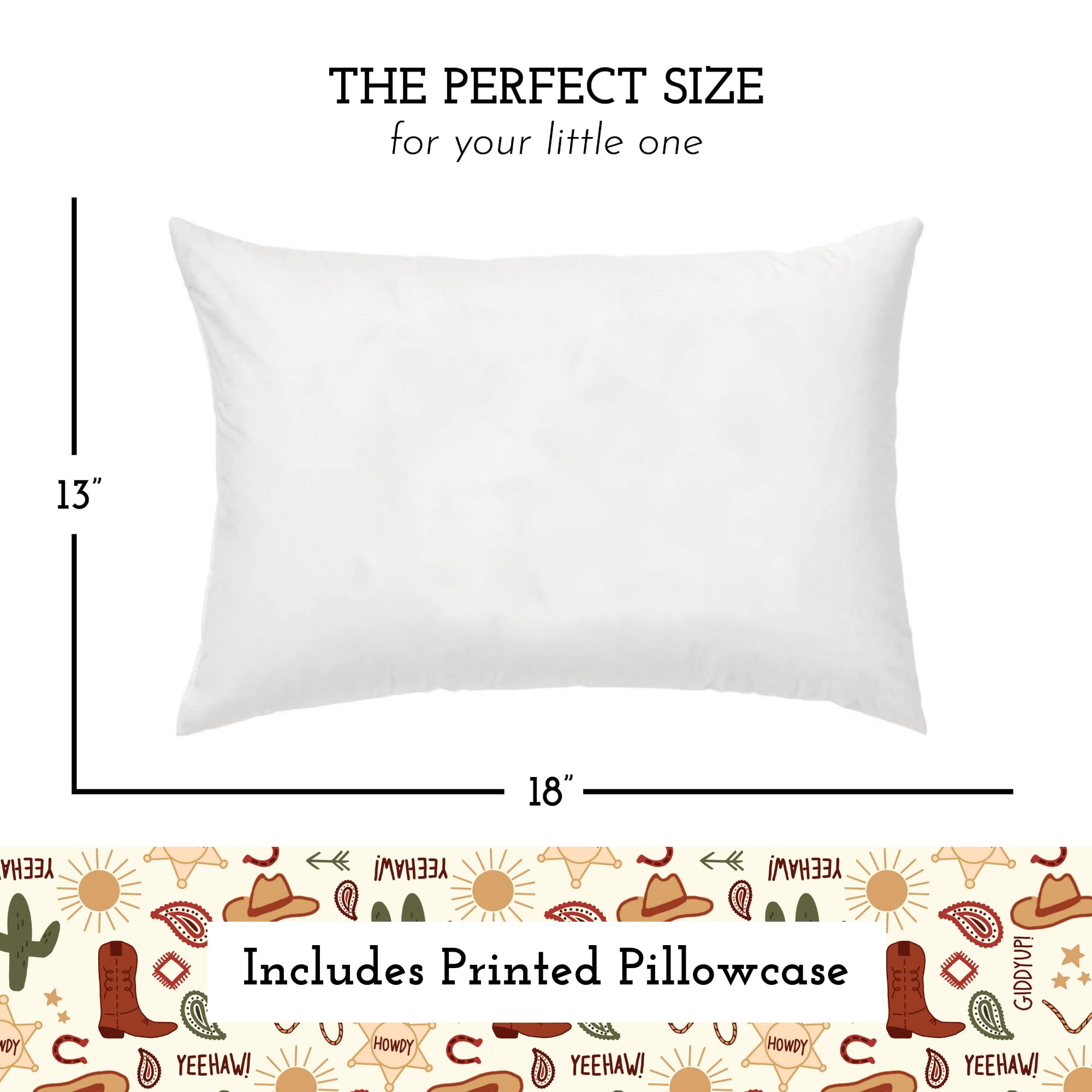 Little Sleepy Head pillowcase close-up with envelope closure for easy washing