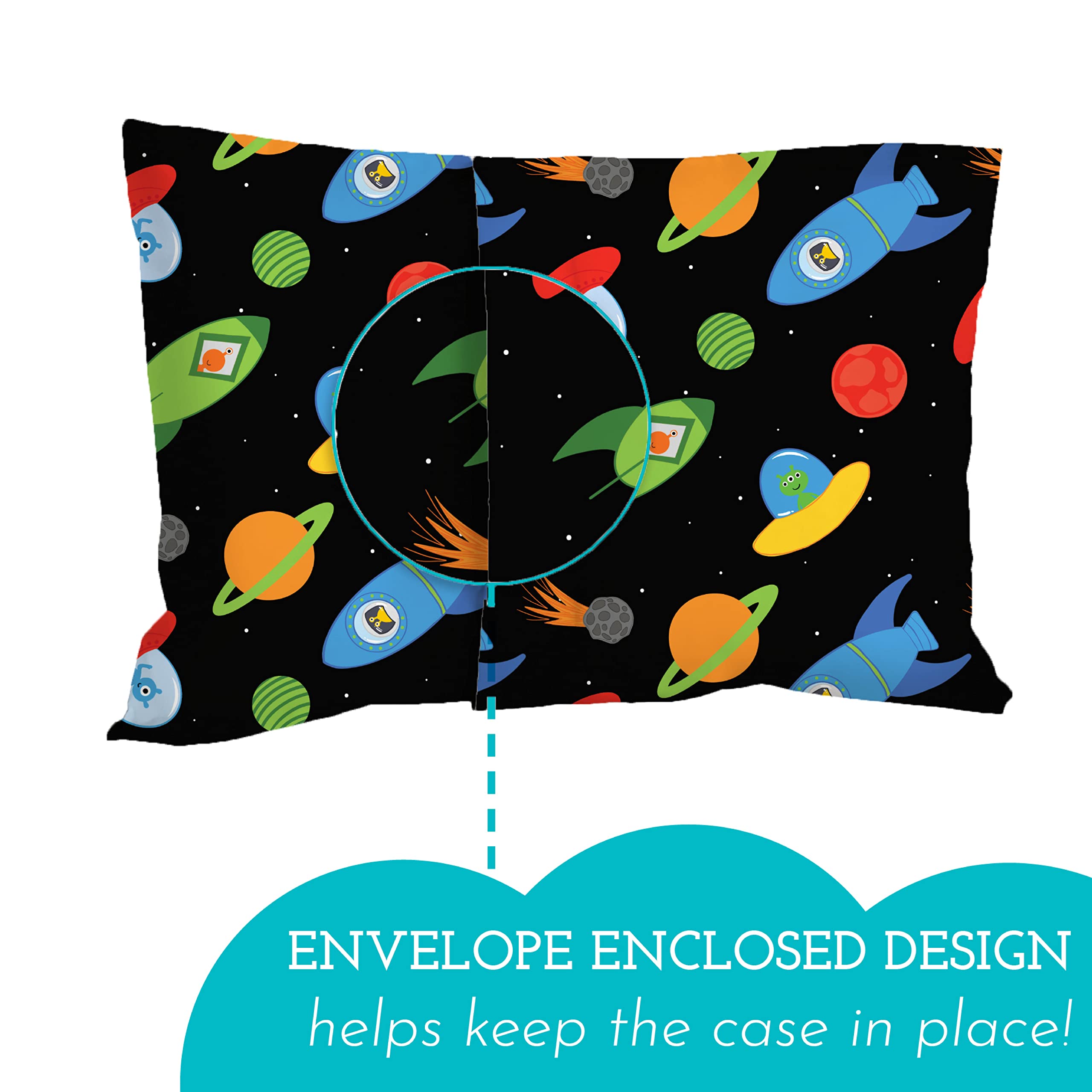 Little Sleepy Head pillowcase 100% cotton protects pillow and stays soft after washing