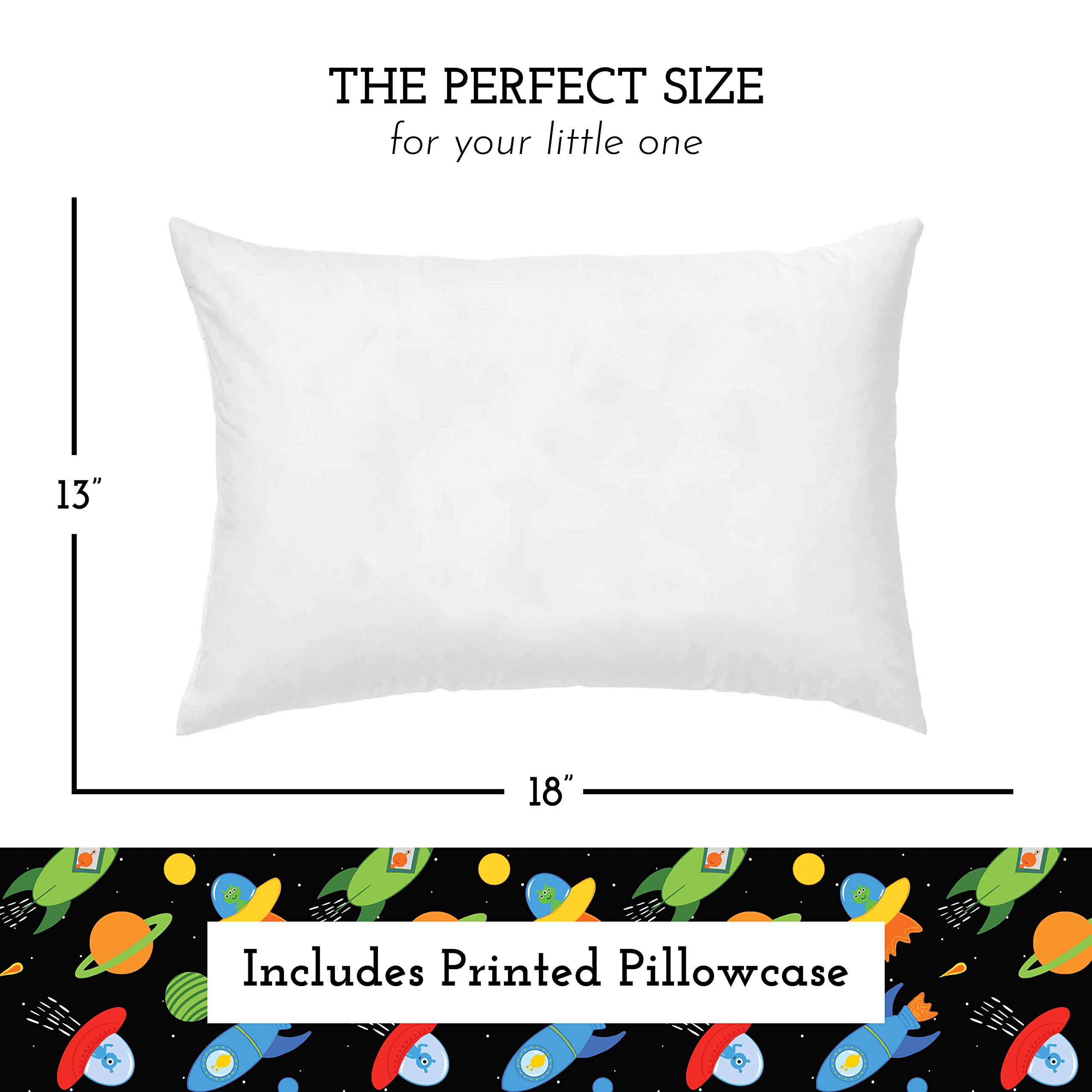 Little Sleepy Head space N rockets design adds playful bedtime appeal for kids